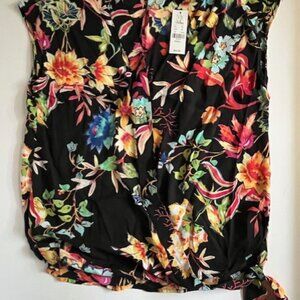 *NWT New York and Co. Floral Top -  Multi-color - Women's Size S